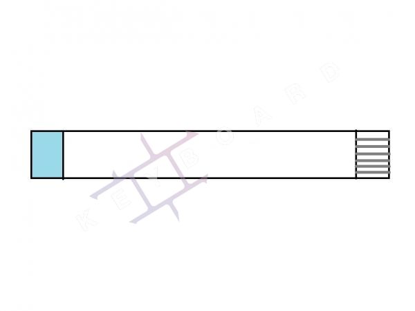 Шлейф до тачпаду Cable For Touchpad 20P-05S-110MM